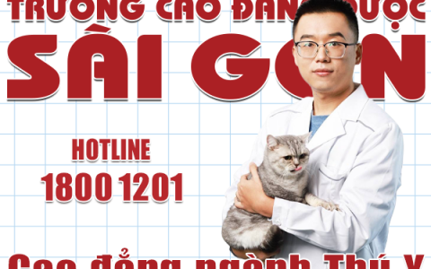 Tuyển sinh đào tạo Cao đẳng ngành Thú Y Trường Cao đẳng Dược Sài Gòn