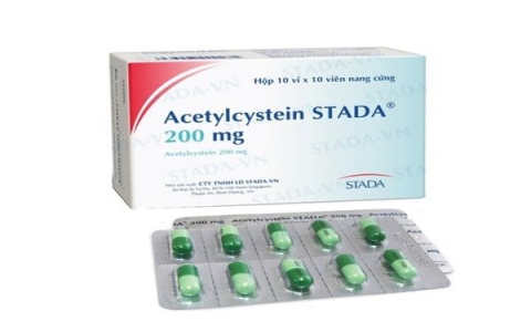 Cách dùng và liều dùng thuốc Acetylcysteine 200mg Stada