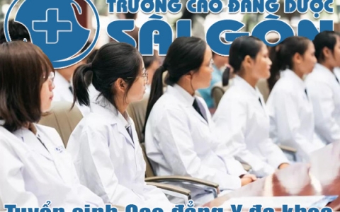 Miễn giảm tới 100% học phí Cao đẳng ngành Y đa khoa Trường Cao đẳng Dược Sài Gòn